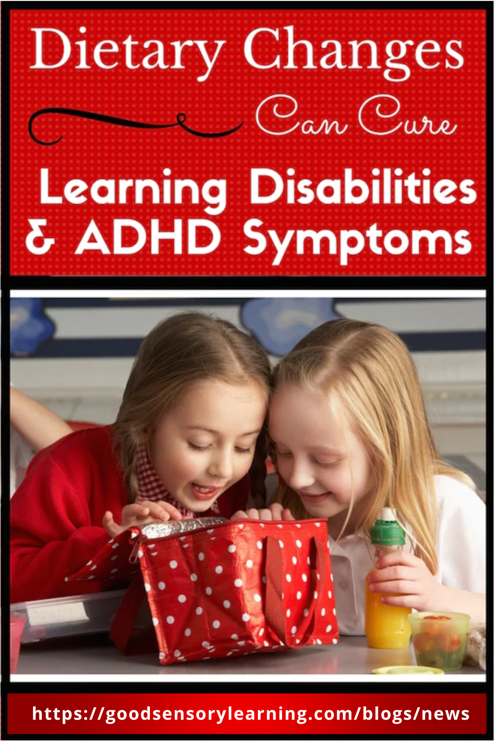 Healthy food choices and nutrition strategies discussed in relation to learning disabilities and ADHD.