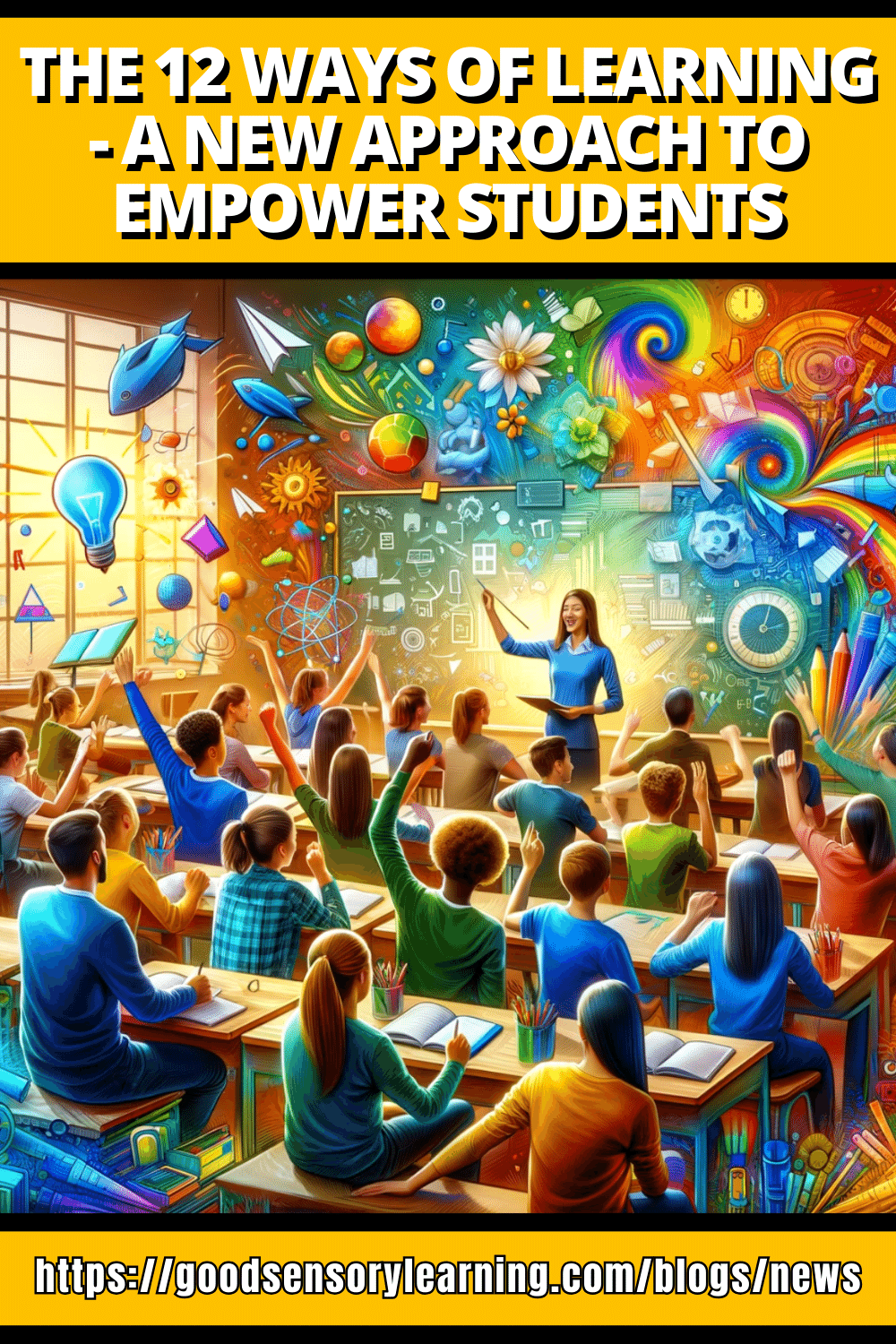 diagram of the 12 ways of learning