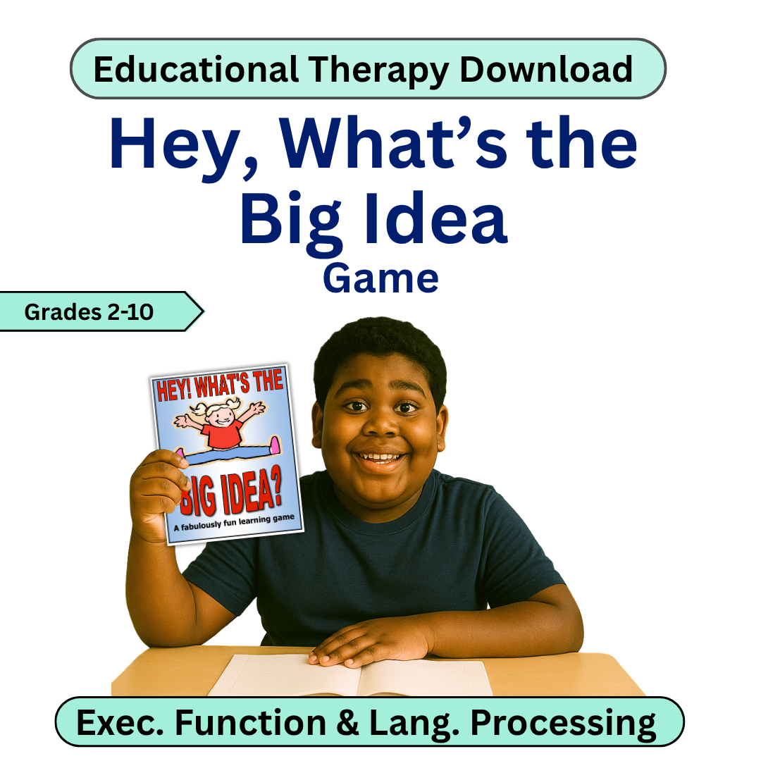 A boy holding up the product with a smile on his face