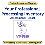 Cover of 'Your Professional Processing Inventory' assessment report with YPPI logo.