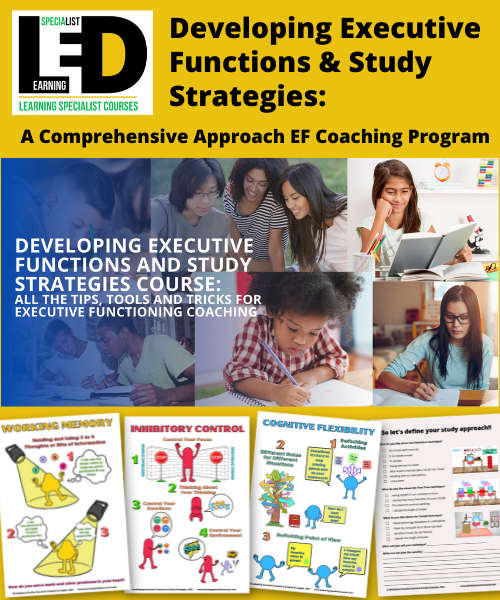 Developing Executive Functions & Study Strategies: A Comprehensive Approach