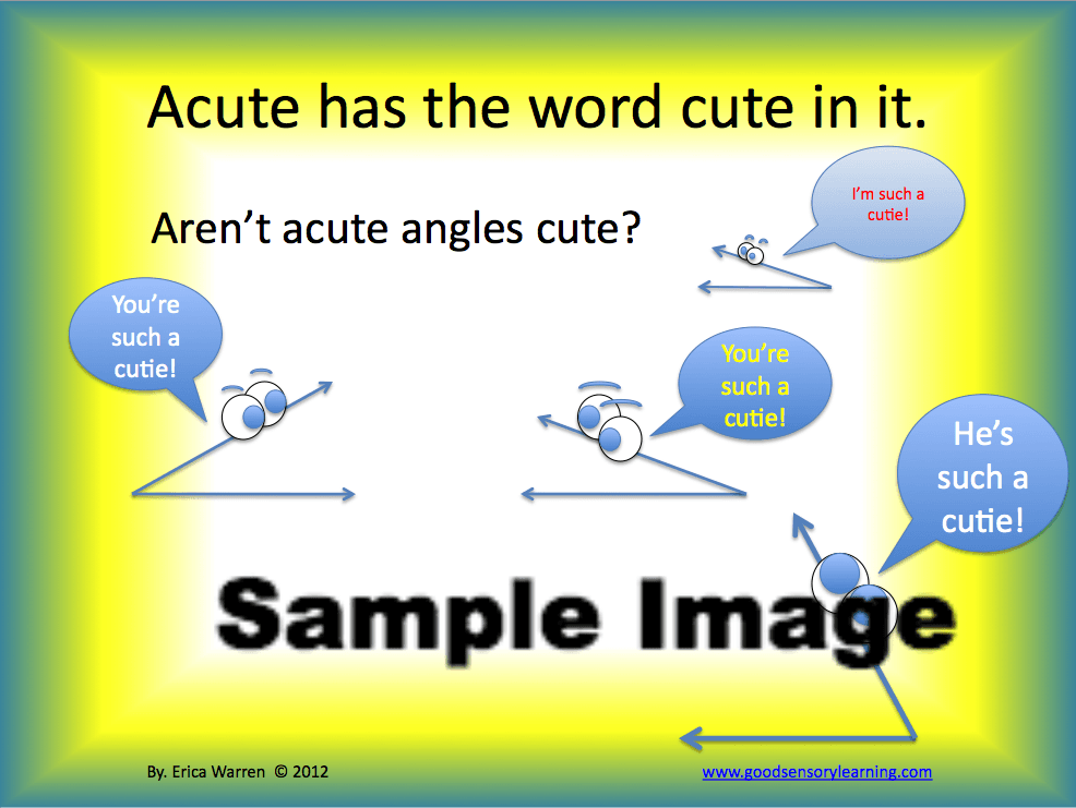 cute acute angles