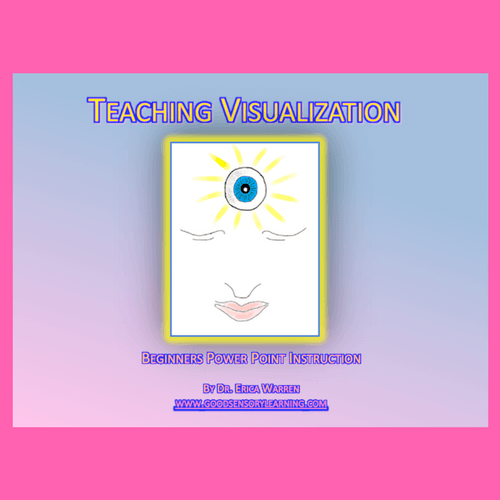 Teaching visualization cover shows a face with an eye in the forehead.