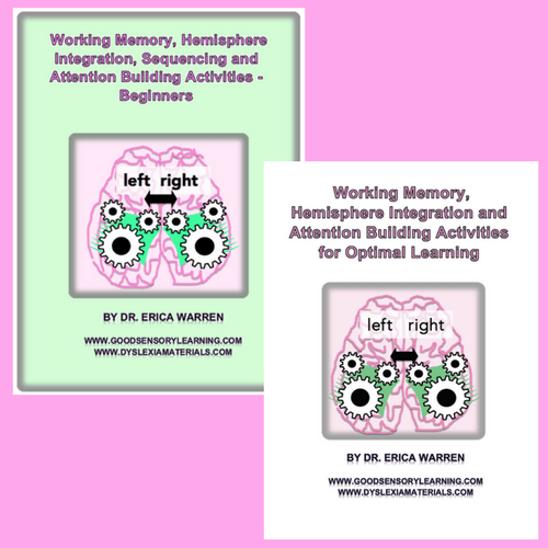 Bundle of Two Working Memory Workbooks