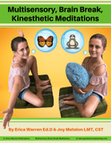 Student doing a kinesthetic breath meditation