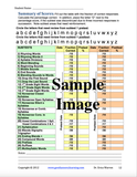 The Phonics Assessment for Reading Sample Page