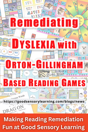 Remediating Dyslexia with Orton Gillingham Based Reading Games