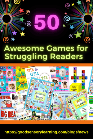 50 Awesome Remedial Games for Struggling Readers