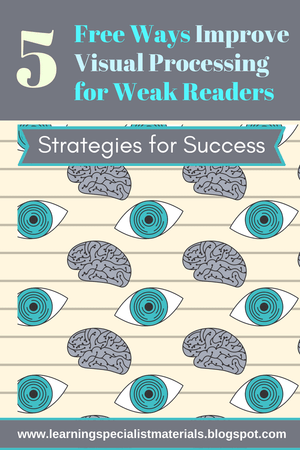 5 Free Ways to Improve Visual Processing for Weak Readers