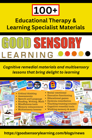 100 Powerful Learning Specialist and Educational Therapy Materials