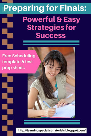 Preparing for Finals - Powerful and Easy Strategies for Success