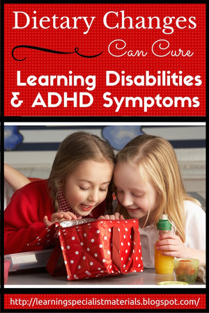 Dietary Changes Can Cure Learning Disabilities and ADHD Symptoms