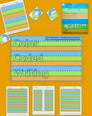 Color-Coded Writing: A Scaffolding Approach for Word Formation