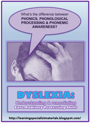 Dyslexia: Understanding and Remediating Auditory Processing Skills