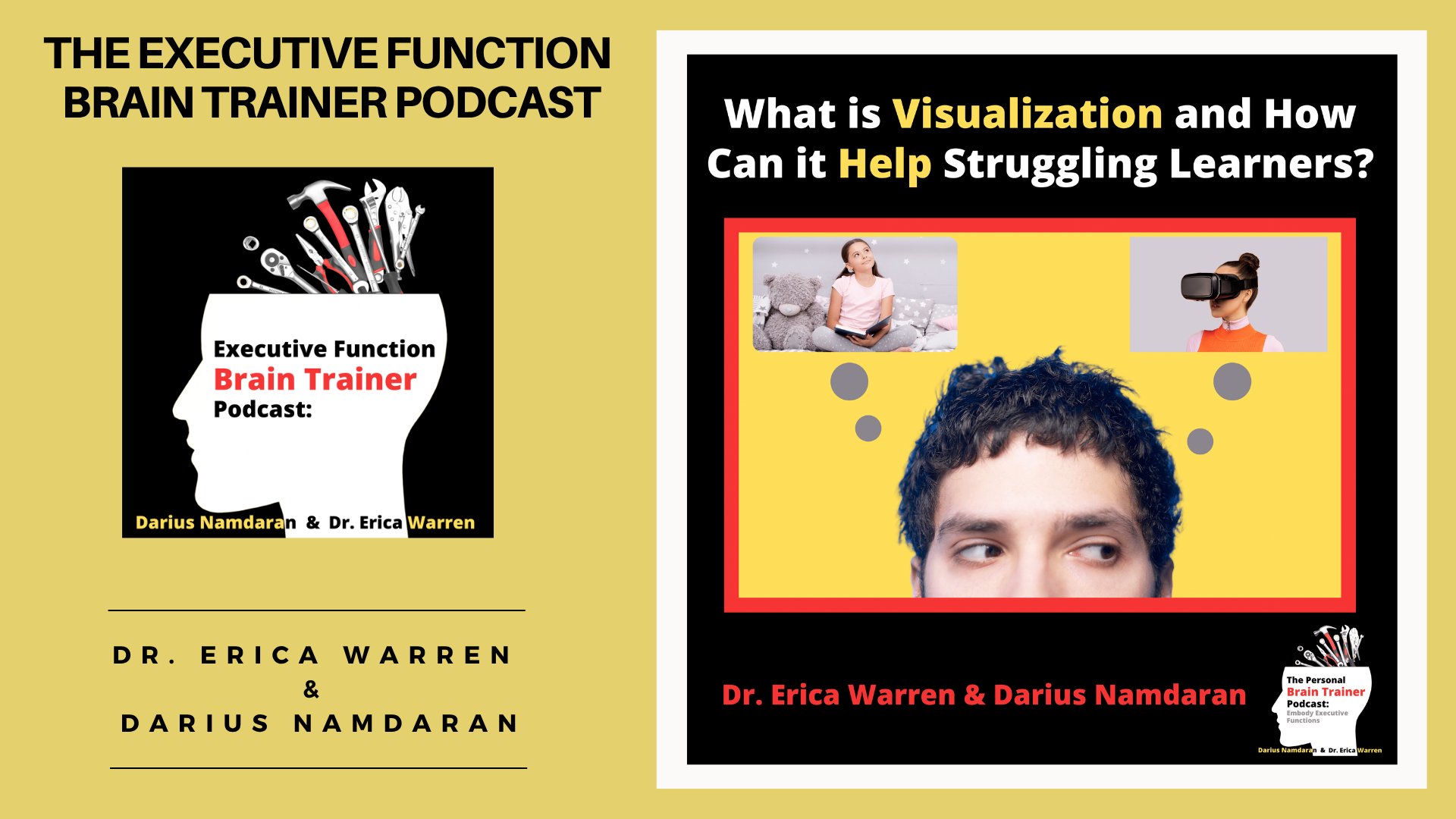 Episode 1: What is Visualization and How Can it Help Struggling Learners? The Executive Function Brain Trainer Podcast