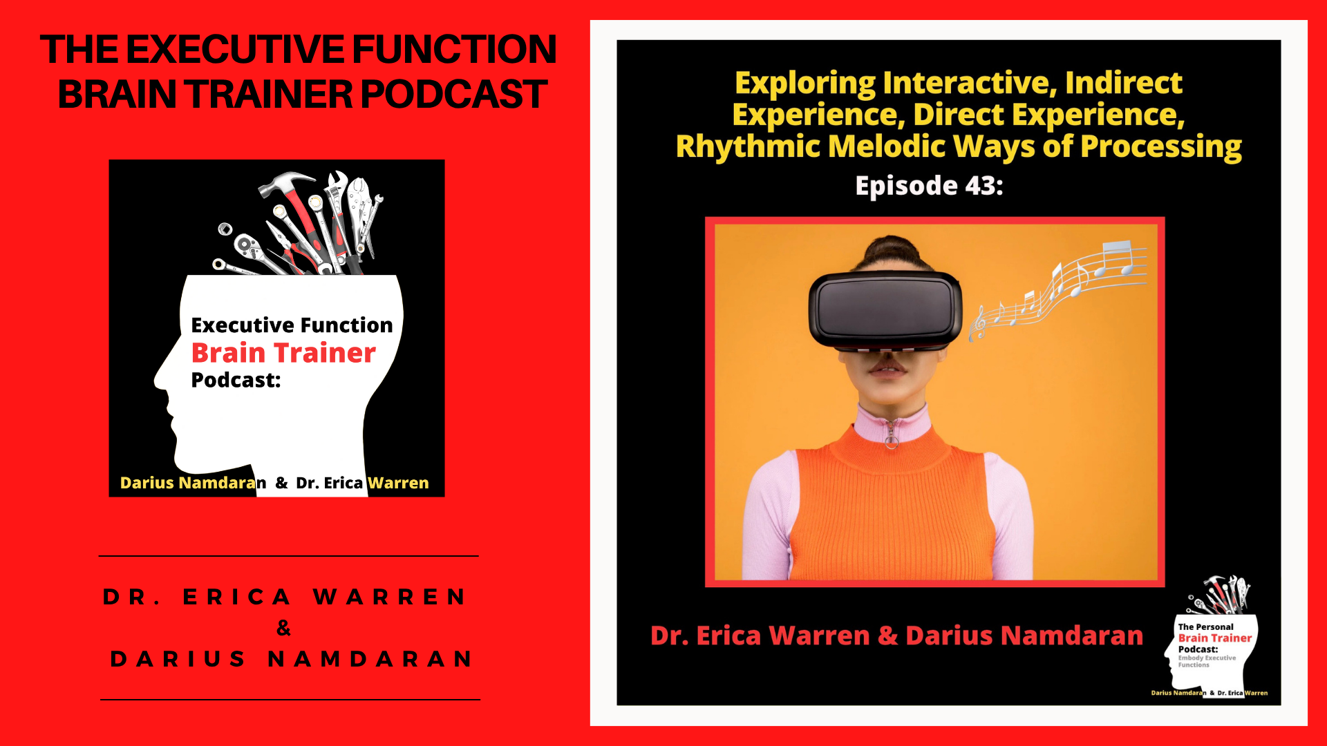 Episode 43: Exploring Interactive, Indirect Experience, Direct Experience, Rhythmic Melodic Ways of Processing