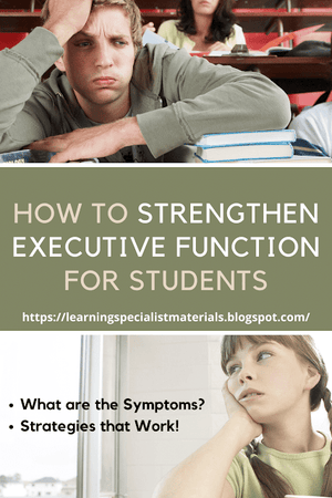 How to Strengthen Executive Function for Students