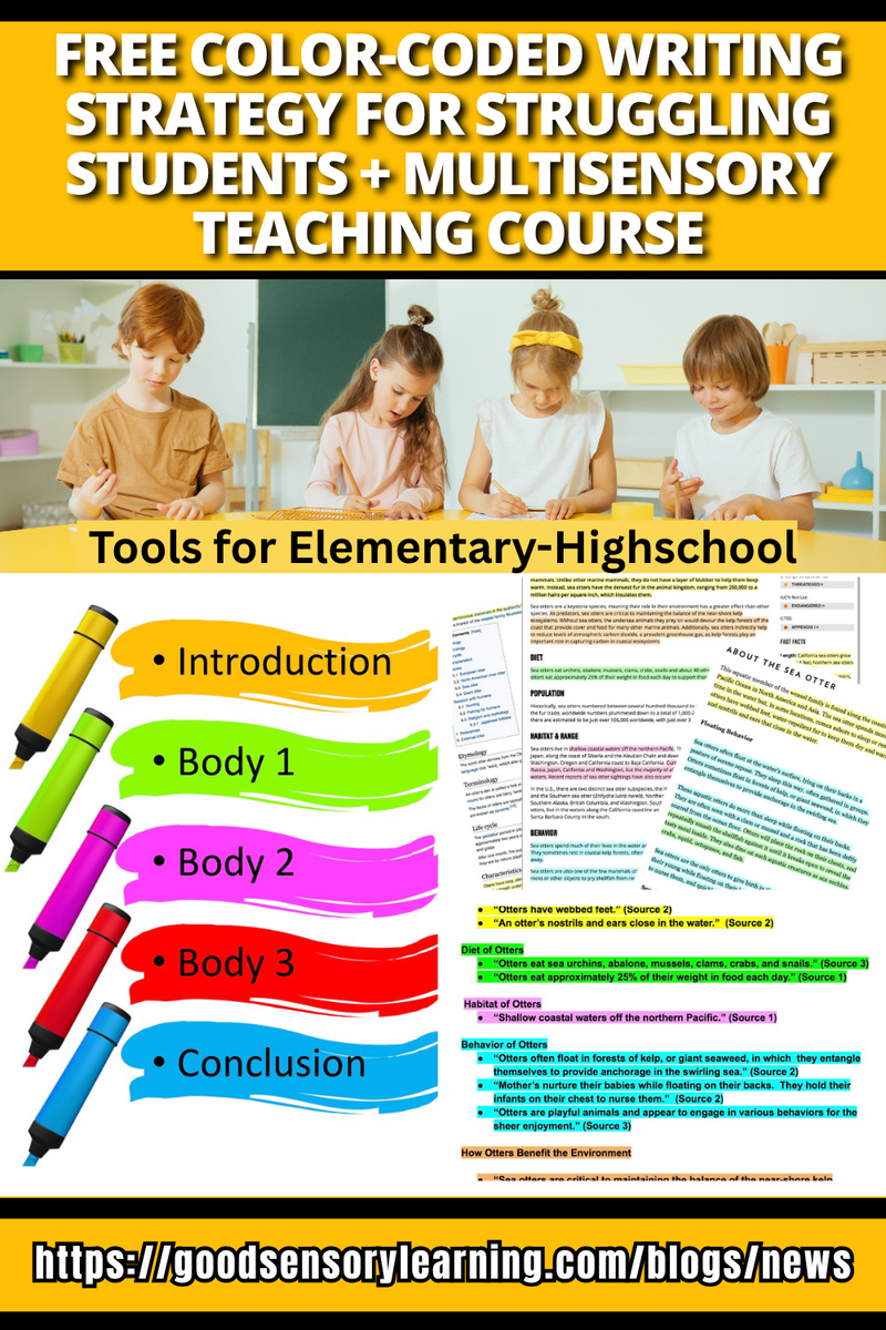 Good Sensory Learning Blog