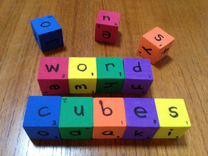 Letter Cube Fun: Freebie Language Arts Game