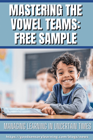 Mastering the Vowel Teams Freebie