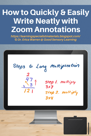 How to Quickly and Easily Write Neatly with Zoom Annotations
