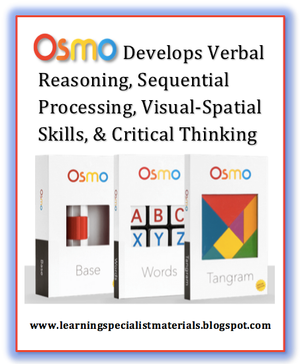 OSMO Develops Verbal Reasoning, Sequential, Spatial, and Critical Thinking Skills