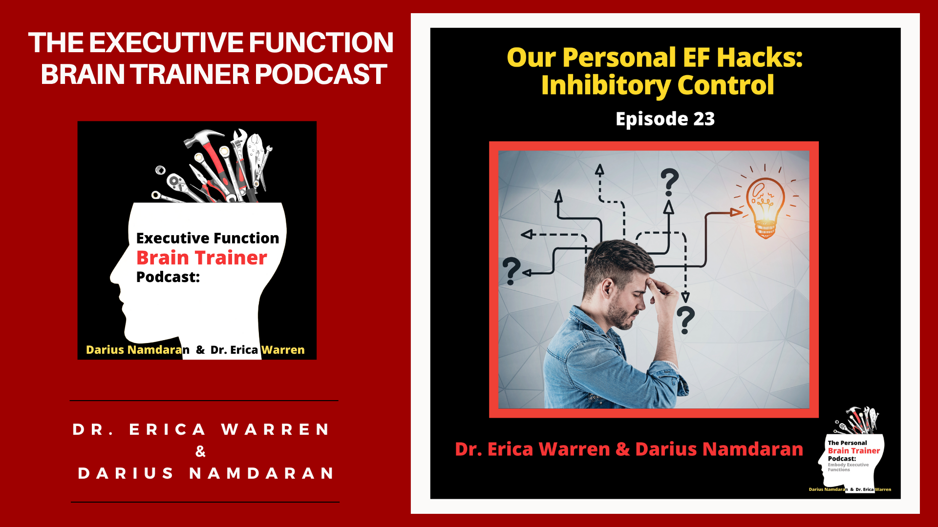 Episode 23: Our Personal EF Hacks: Inhibitory Control - The Executive Function Brain Trainer Podcast