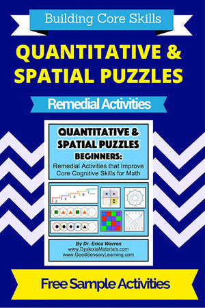 Building Core Skills: Quantitative and Spatial Puzzles Free Samples
