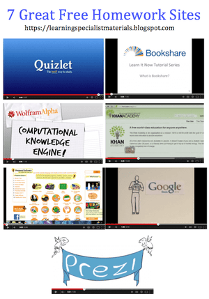 7 Great Free Homework Help Sites
