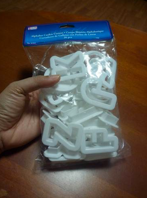 Alphabet Cookies - A Practical and Delicious Way to Teaching Letters