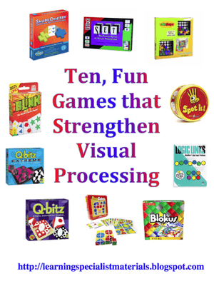 Ten, Fun Games that Strengthen Visual Processing