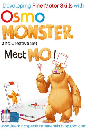 Developing Fine Motor Skills with Osmo's Monster and Creative Set