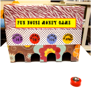 Free Money Game Idea - Fun House Money Game