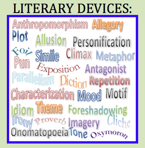 Literary Devices: Free Handout and Link to New Publication