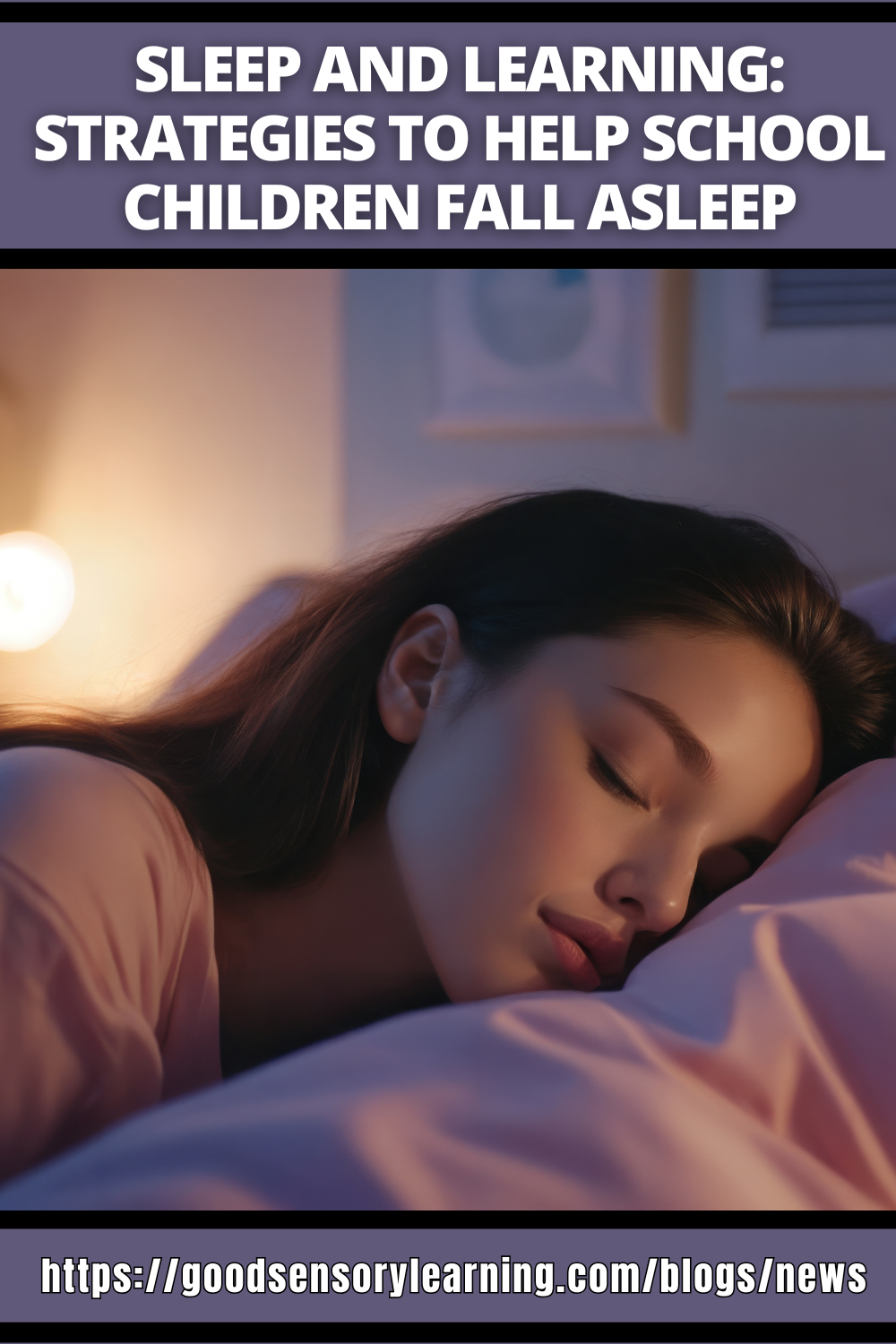 Child sleeping soundly illustrating the connection between sleep and learning