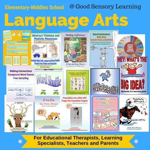 language arts lessons and activities