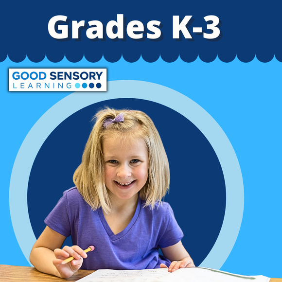 Happy first grade student