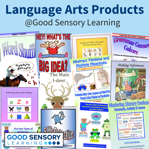 language arts lessons and activities