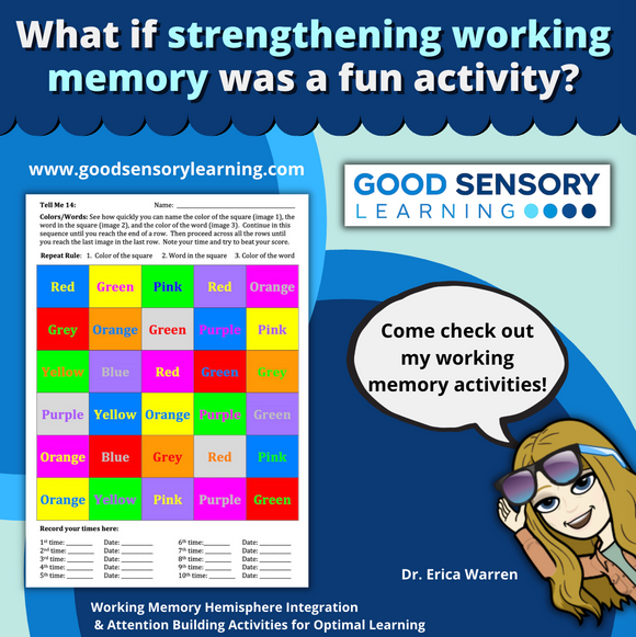 improve your working memory training course