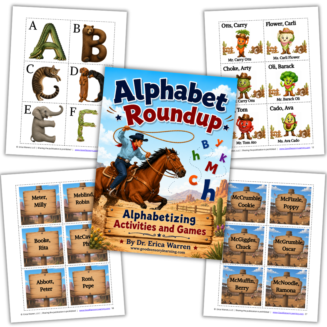 Alphabetizing Made Easy | Alphabet Roundup | Activities & Games