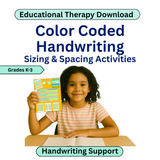 Student holding up printed product and smiling