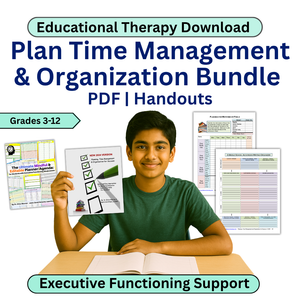 Boy on white background holding up the product and smiling.  There an sample pages on either side