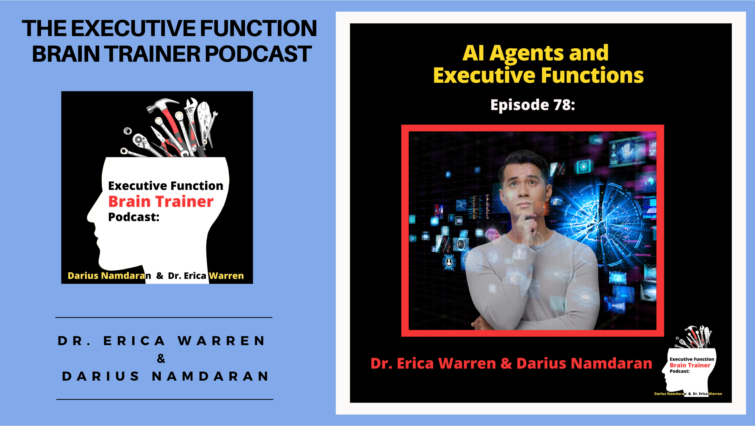 Podcast on AI agents and executive functions.