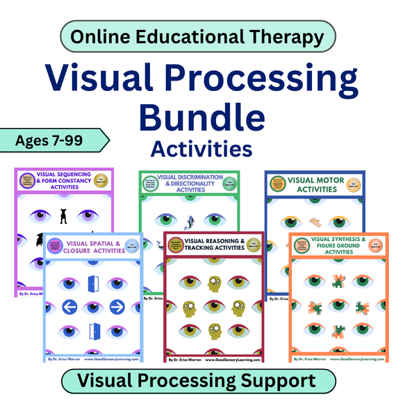 Visual Processing Mega-Bundle | 500+ Printable & iPad Activities