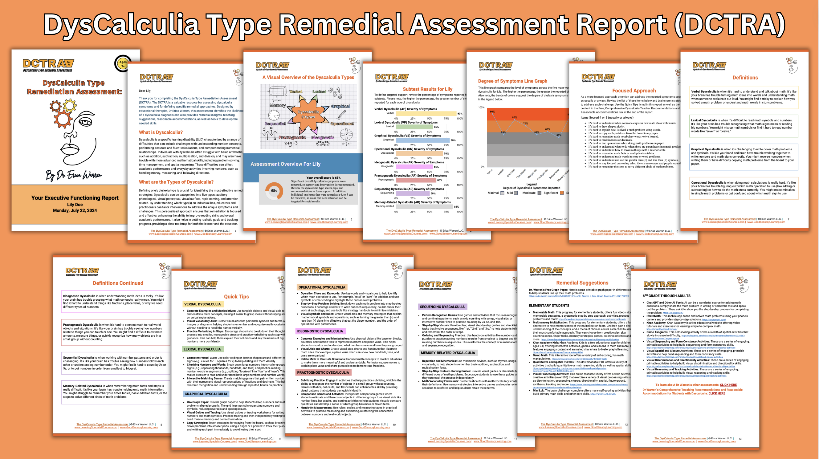 Sample Dyscalculia Report.