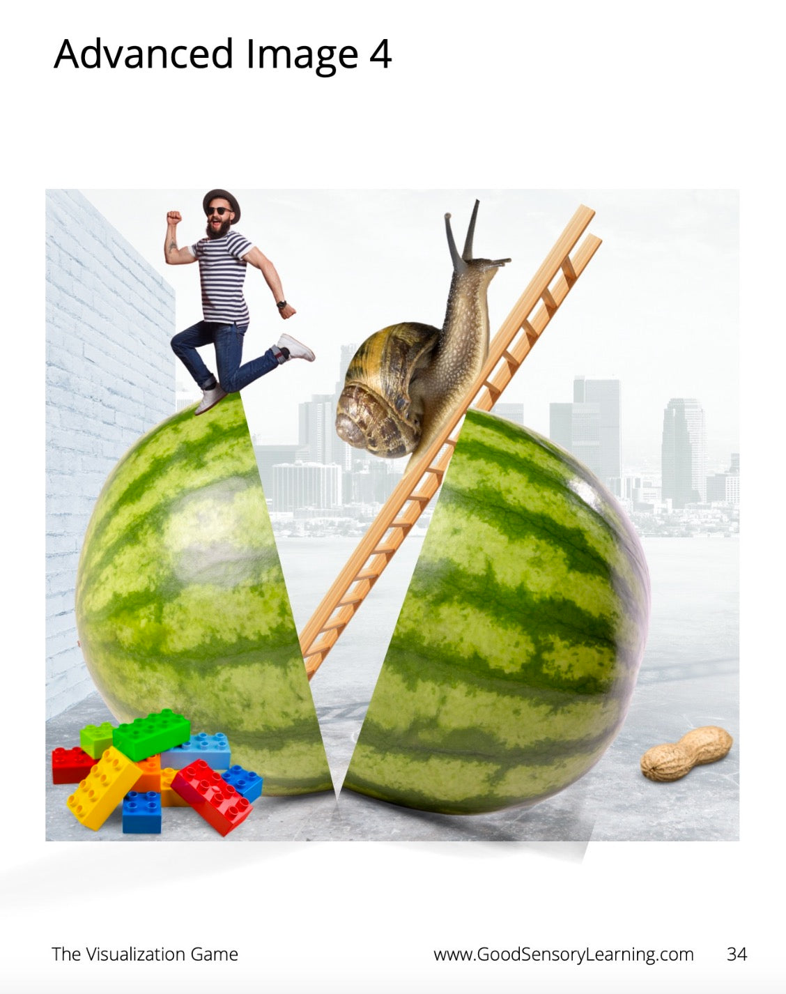 Funny image for kids to visualize in this sample game page