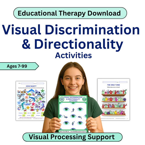 Dyslexia Help - Activities For Reading Reversals – Good Sensory Learning