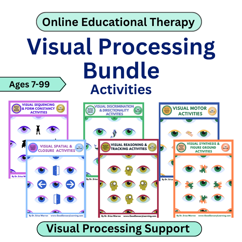 Visual Processing Mega-Bundle | 500+ Printable & iPad Activities