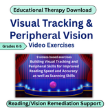 Visual Tracking & Peripheral Vision | Daily Videos to Boost Reading