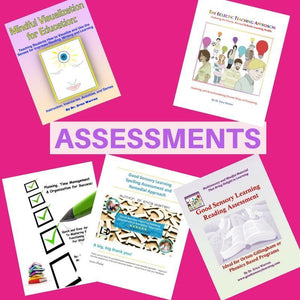 Collage of 5 assessment publications